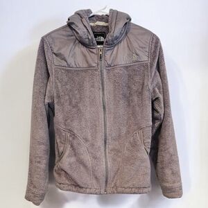 The North Face Women's Gray Fleece Coat Size M